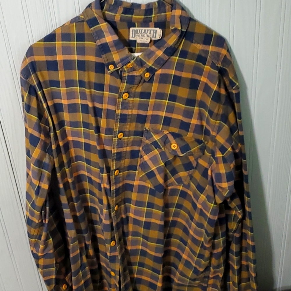 Duluth Trading Long Sleeve Flannel